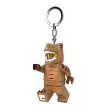 LEGO Minifigures Keychain Light T-Rex Costume Fan