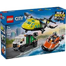 LEGO Airplane, Service Truck & Hovercraft Remix