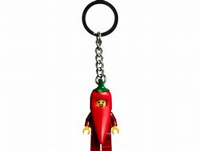 LEGO Minifigures Keychain Light Chili Costume