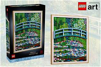 LEGO Monet Bridge Over a Pond  Water Lillies