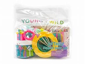 Birthday Sensory Dough Bag