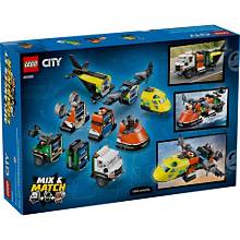 LEGO Airplane, Service Truck & Hovercraft Remix