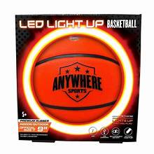 Pro-Glow Light-Up Basketball Orange