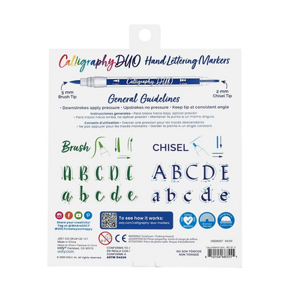 Calligraphy Duo Double ended markers