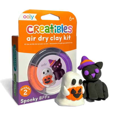 Creatibles Air Dry Clay BFFs Kit Spooky BFFs