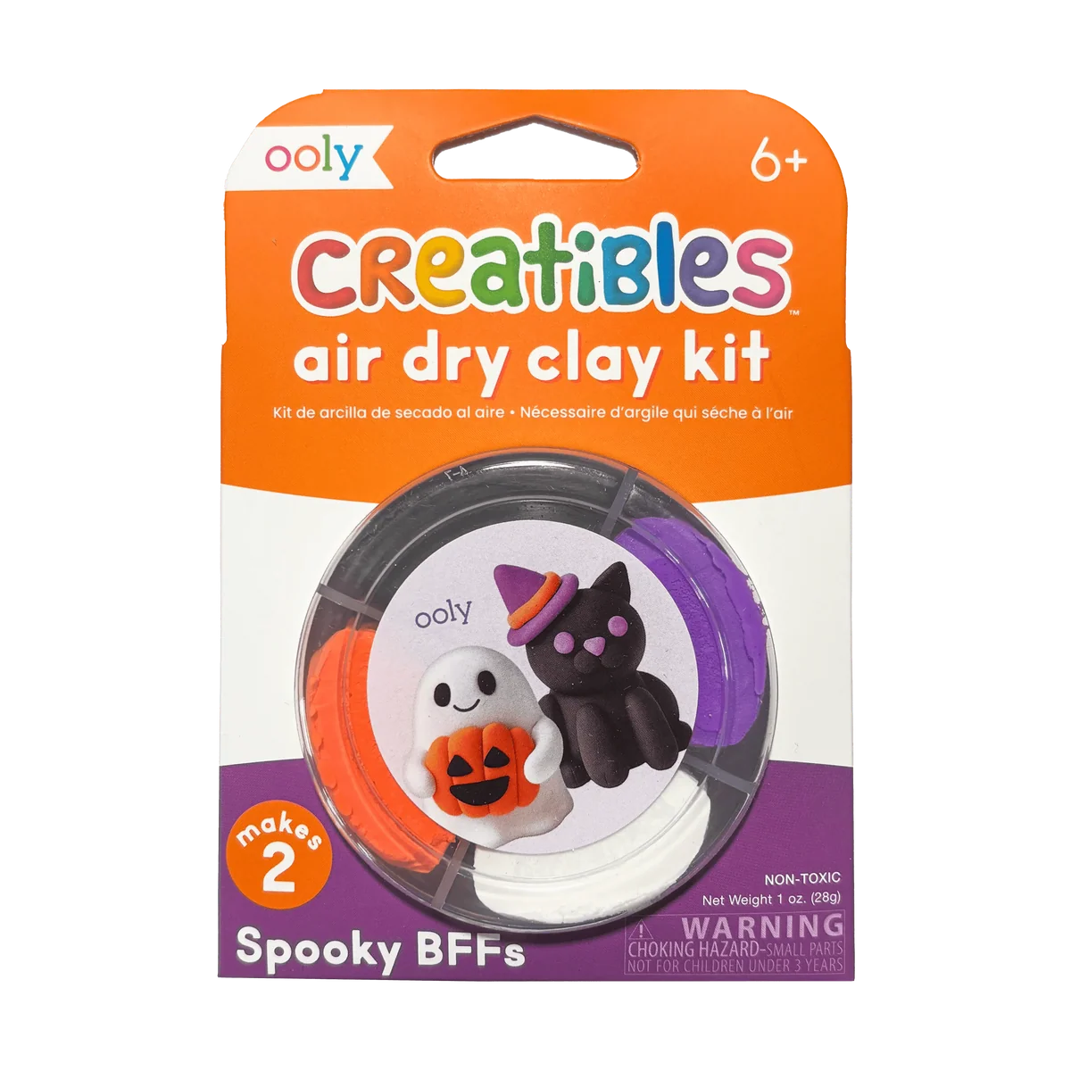 Creatibles Air Dry Clay BFFs Kit Spooky BFFs