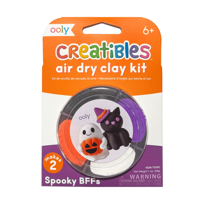 Creatibles Air Dry Clay BFFs Kit Spooky BFFs