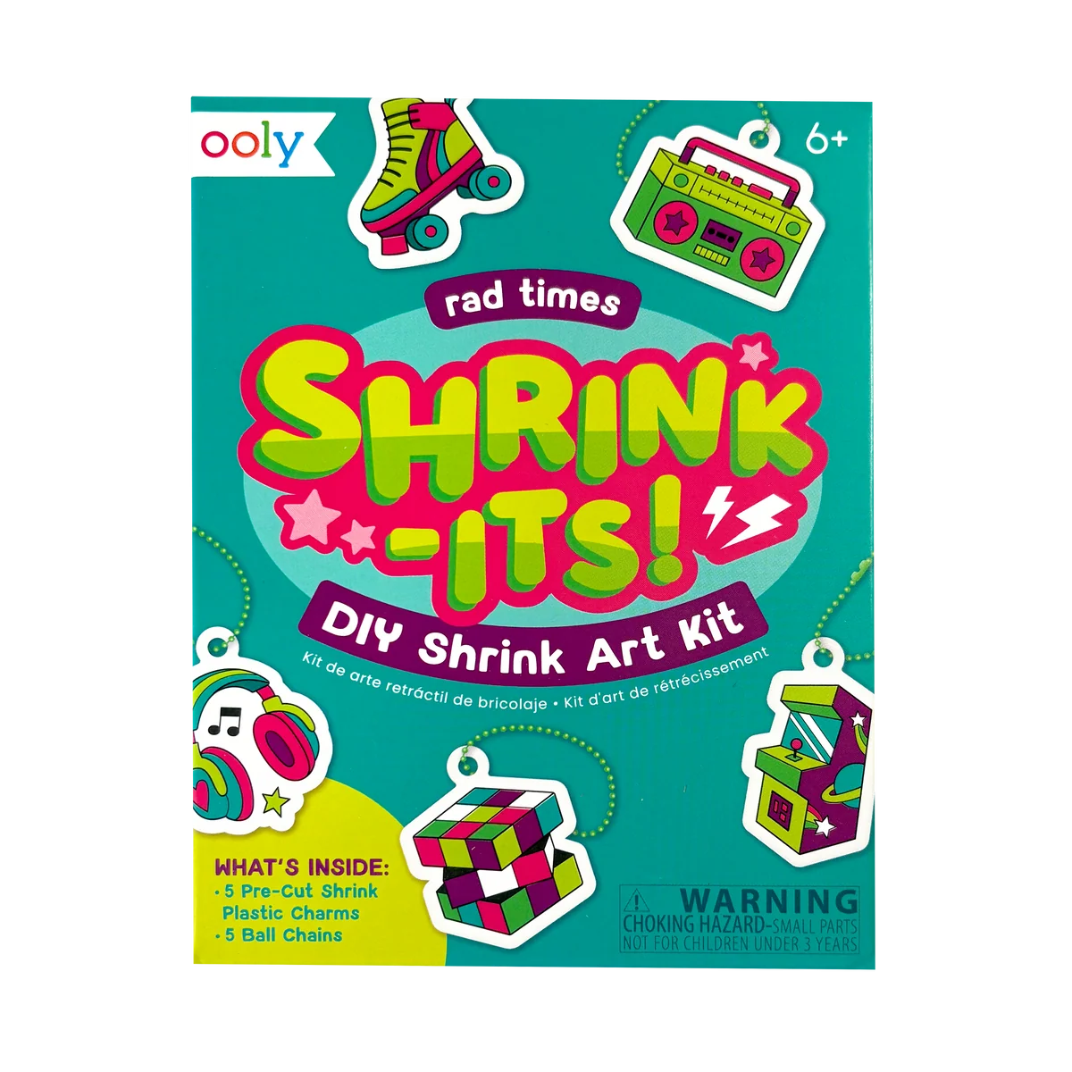 Mini Shrink its Shrink Art Kit Rad Times
