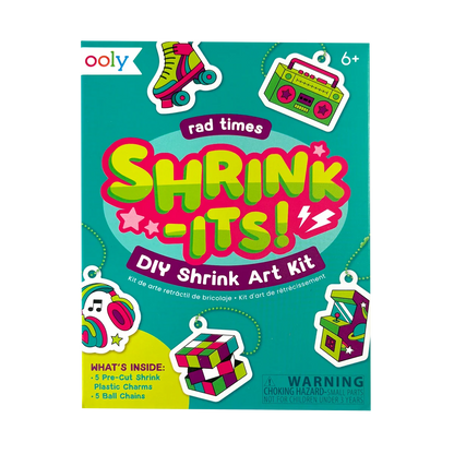 Mini Shrink its Shrink Art Kit Rad Times