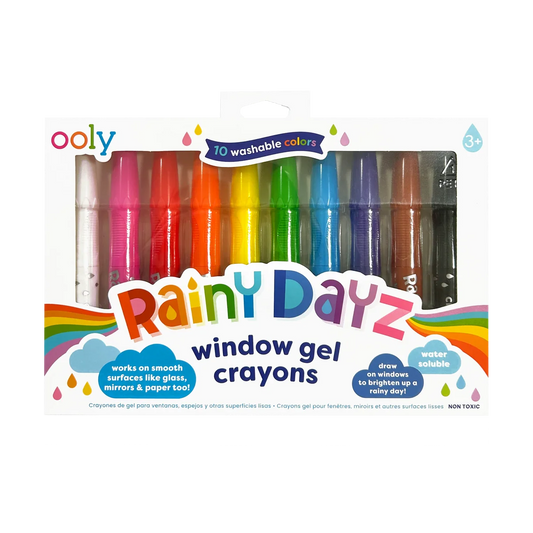 Rainy Dayz Gel Crayons Set of 10
