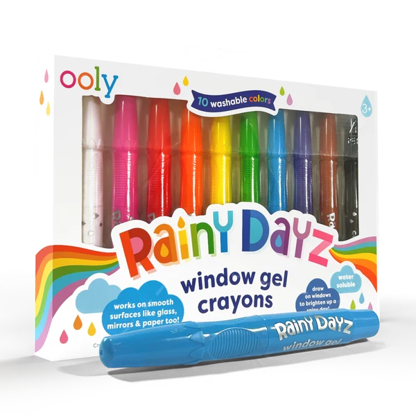 Rainy Dayz Gel Crayons Set of 10