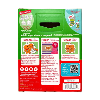 Mini Shrink its Shrink Art Kit Holly Jolly