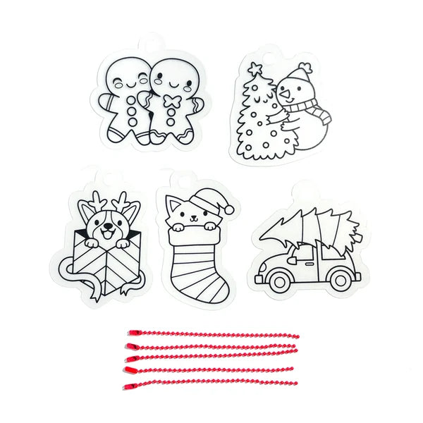 Mini Shrink its Shrink Art Kit Holly Jolly