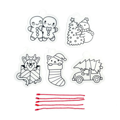 Mini Shrink its Shrink Art Kit Holly Jolly