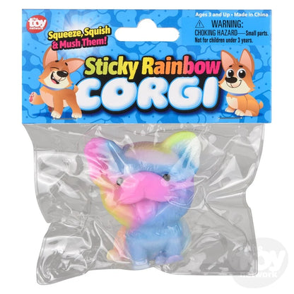 Sticky Rainbow Corgi