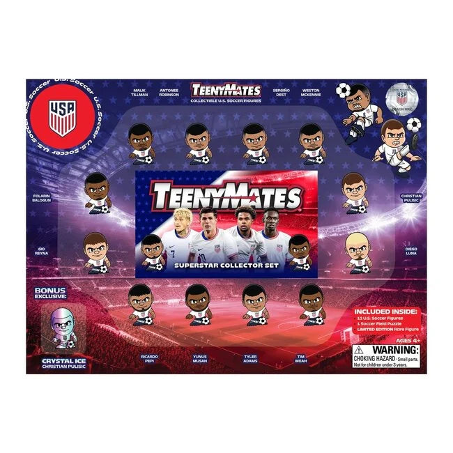 USA Mens Soccer TeenyMates Gift Set
