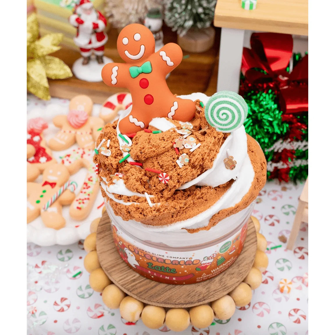 Gingerbread Latte Butter Slime