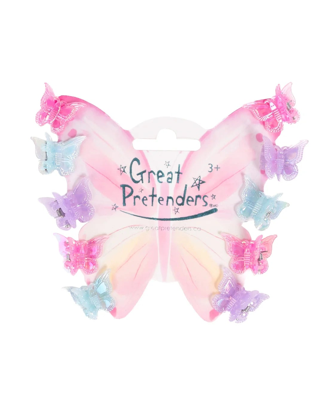 Fancy Flutter Mini Hairclips 10pc