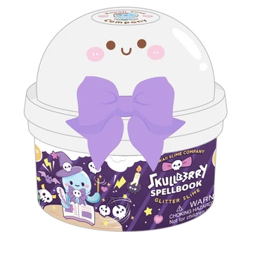 Skullberry Spellbook Glitter Slime