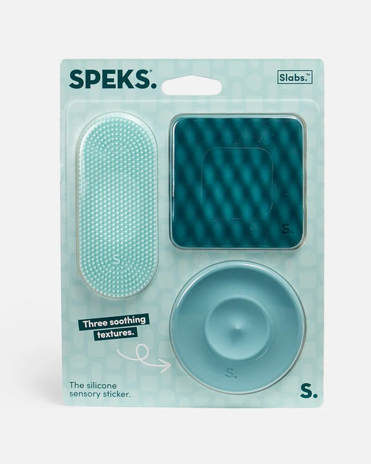 Slabs Silicone Sensory Sticker Green