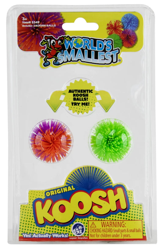 Worlds Smallest Koosh 2 pack