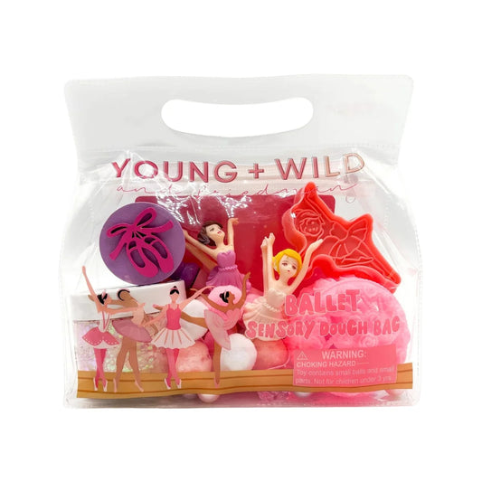 Ballerina Sensory Dough Bag