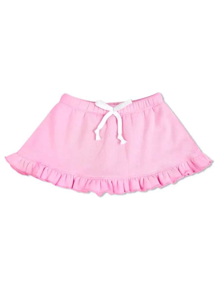 Pink Ruffled Skorts Large