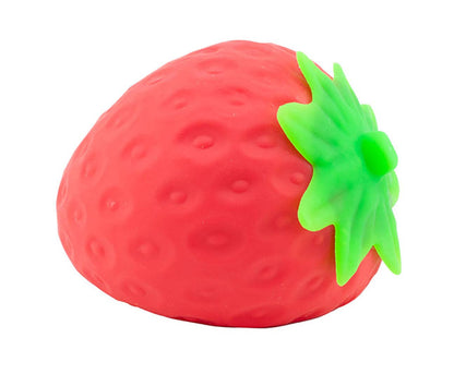 Jumbo Doh Filled Strawberry - Soft Stress Squishy Ball