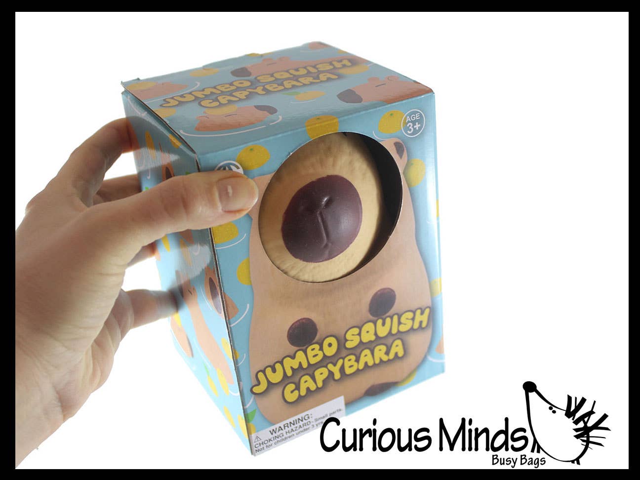 Jumbo Capybara Doh Filled Squishy Squeeze Stress Ball Soft