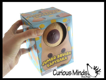 Jumbo Capybara Doh Filled Squishy Squeeze Stress Ball Soft