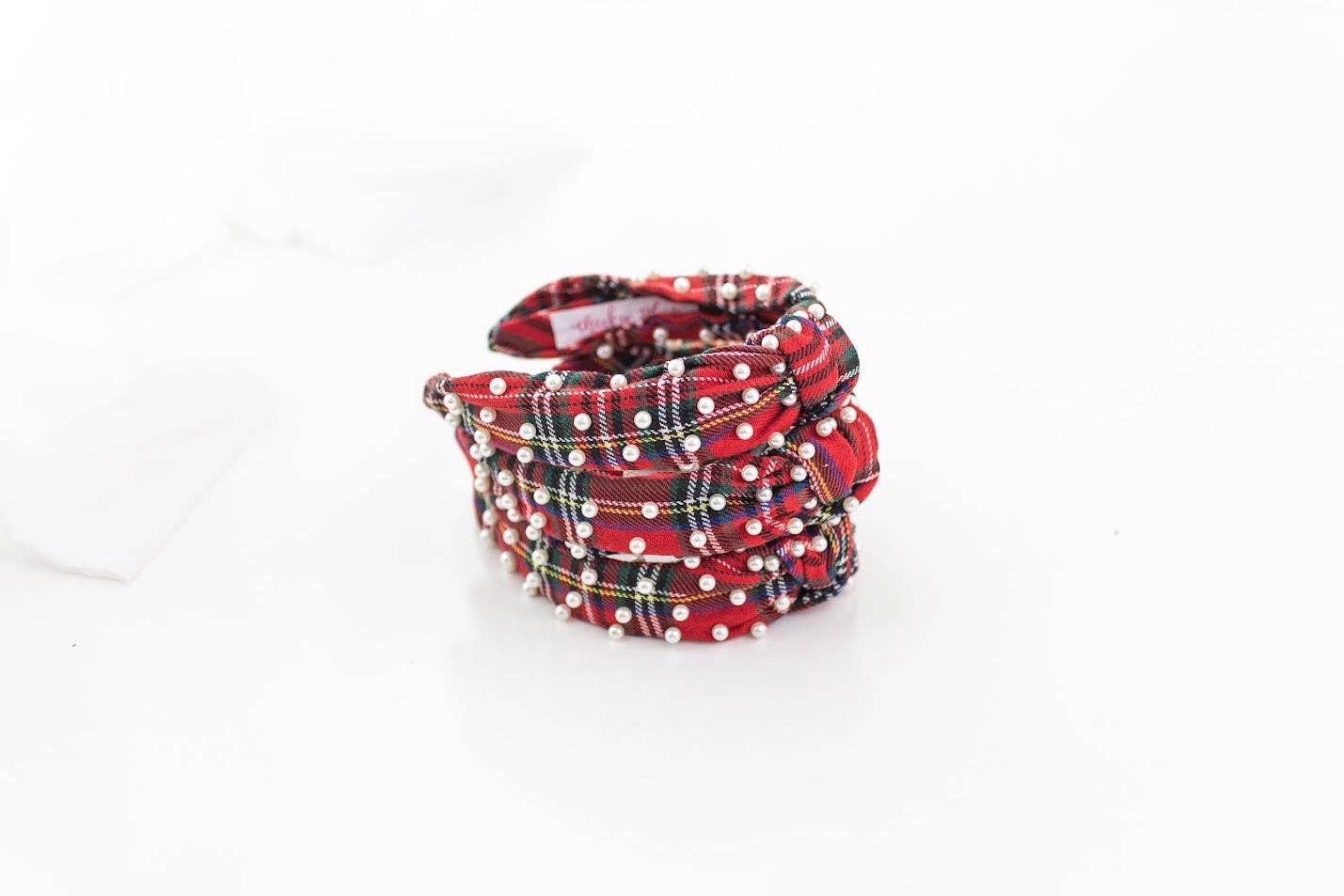 Beaded Headband - Tartan Tidings