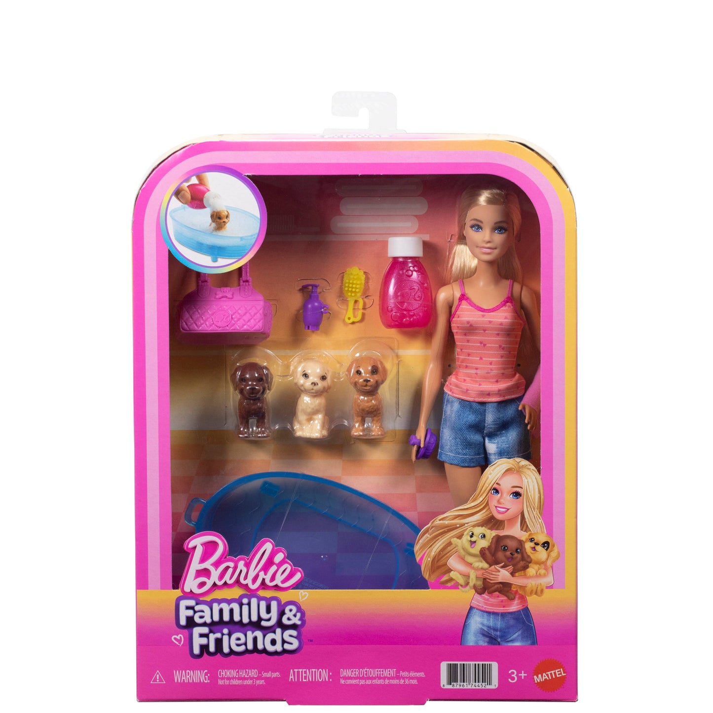 Barbie Puppy Bath Time