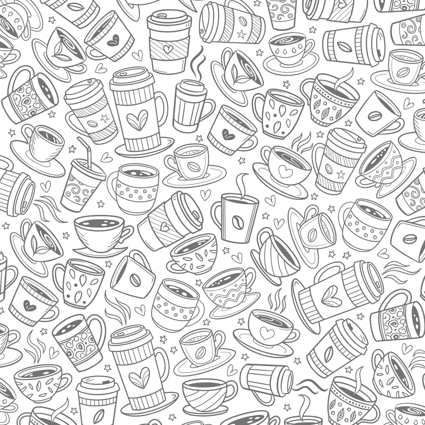 The Super-Cute Cozy Home Coloring Book