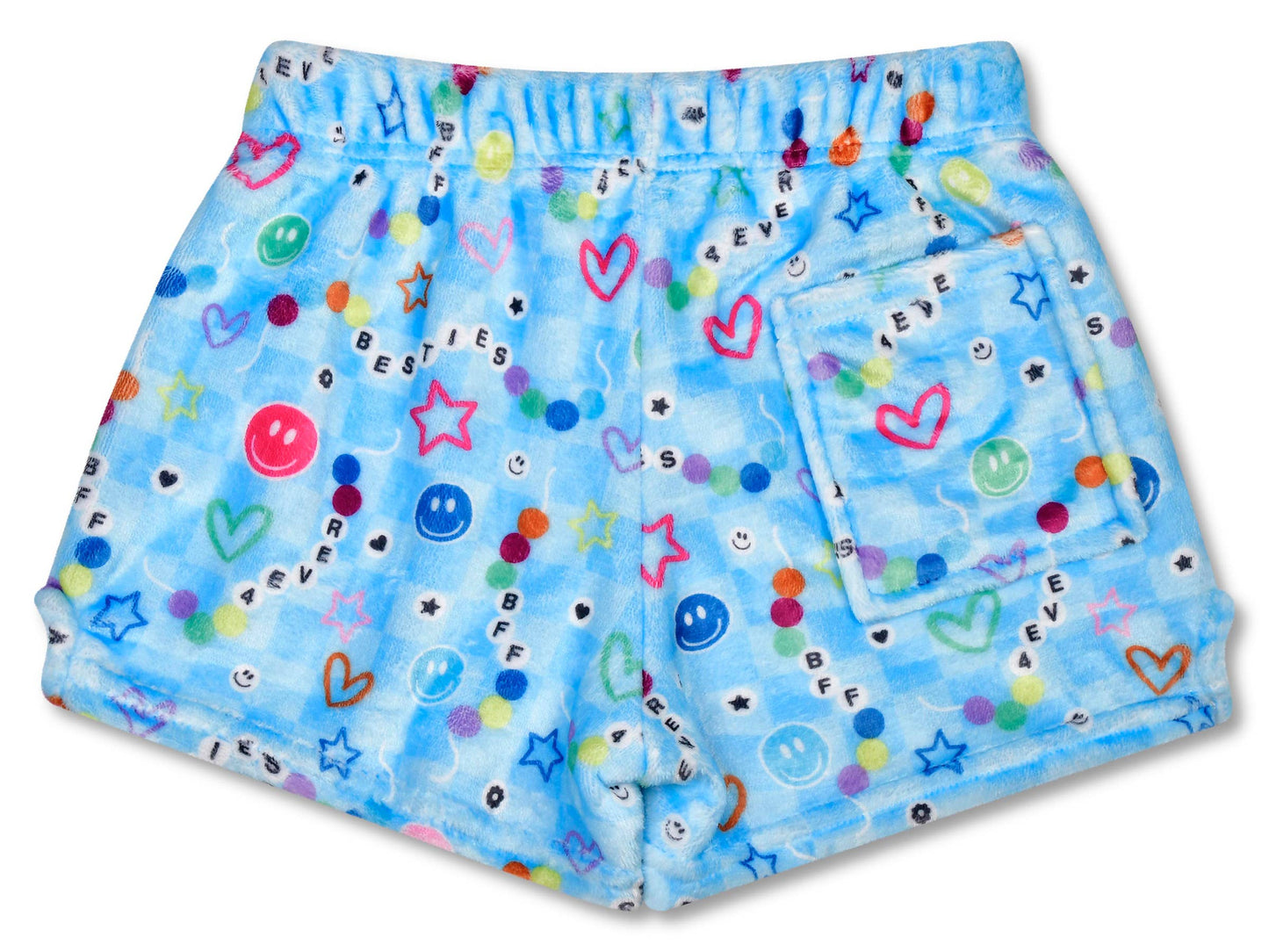 Besties Plush Shorts (Medium (10-12))