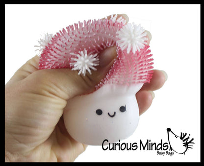 Mushroom Sugar Puffer Ball Squishy