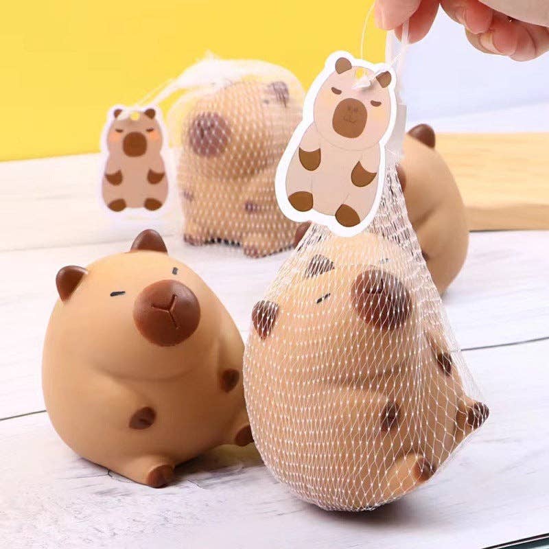 Capybara Mesh Squishy Fidget Toy