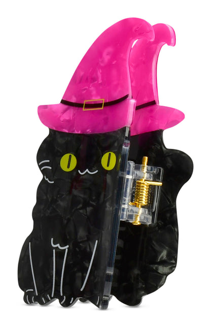 Black Cat Hair Clip
