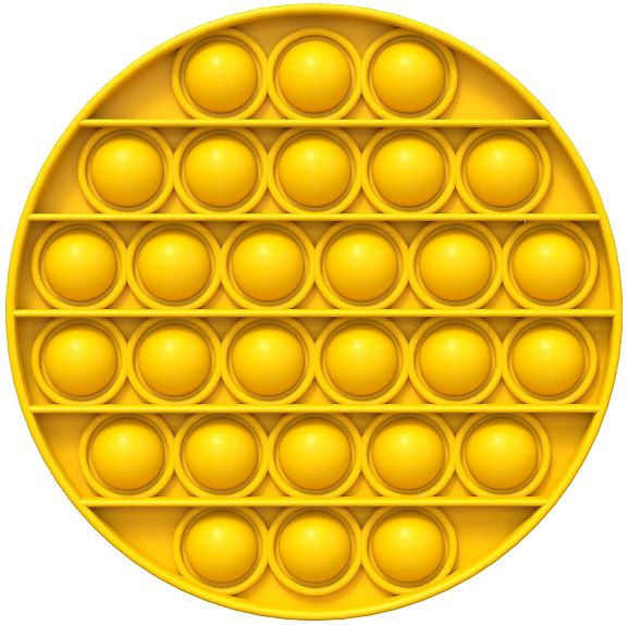 Popit Round Yellow-3