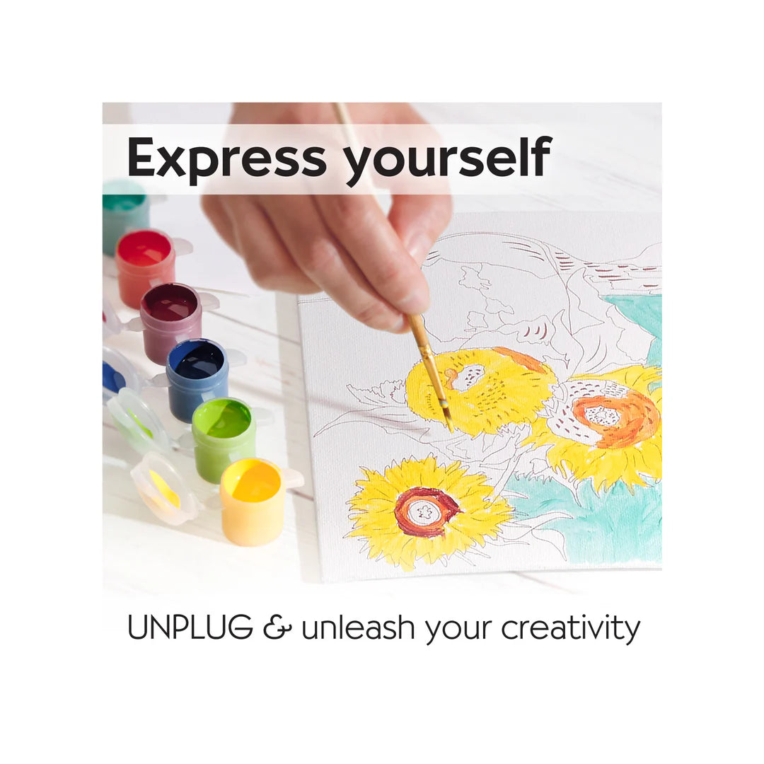 Sunflowers Paint by Numbers