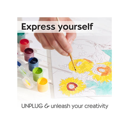 Sunflowers Paint by Numbers