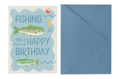 Fishing - Birthday Card