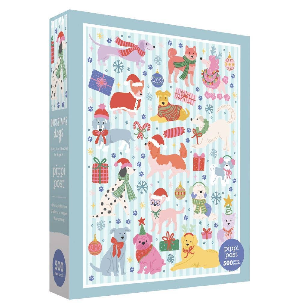 Christmas Dogs - 500 Piece Jigsaw Puzzle