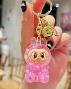 Shiny Labubu Keychain