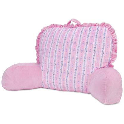 Floral Stripes Lounge Pillow