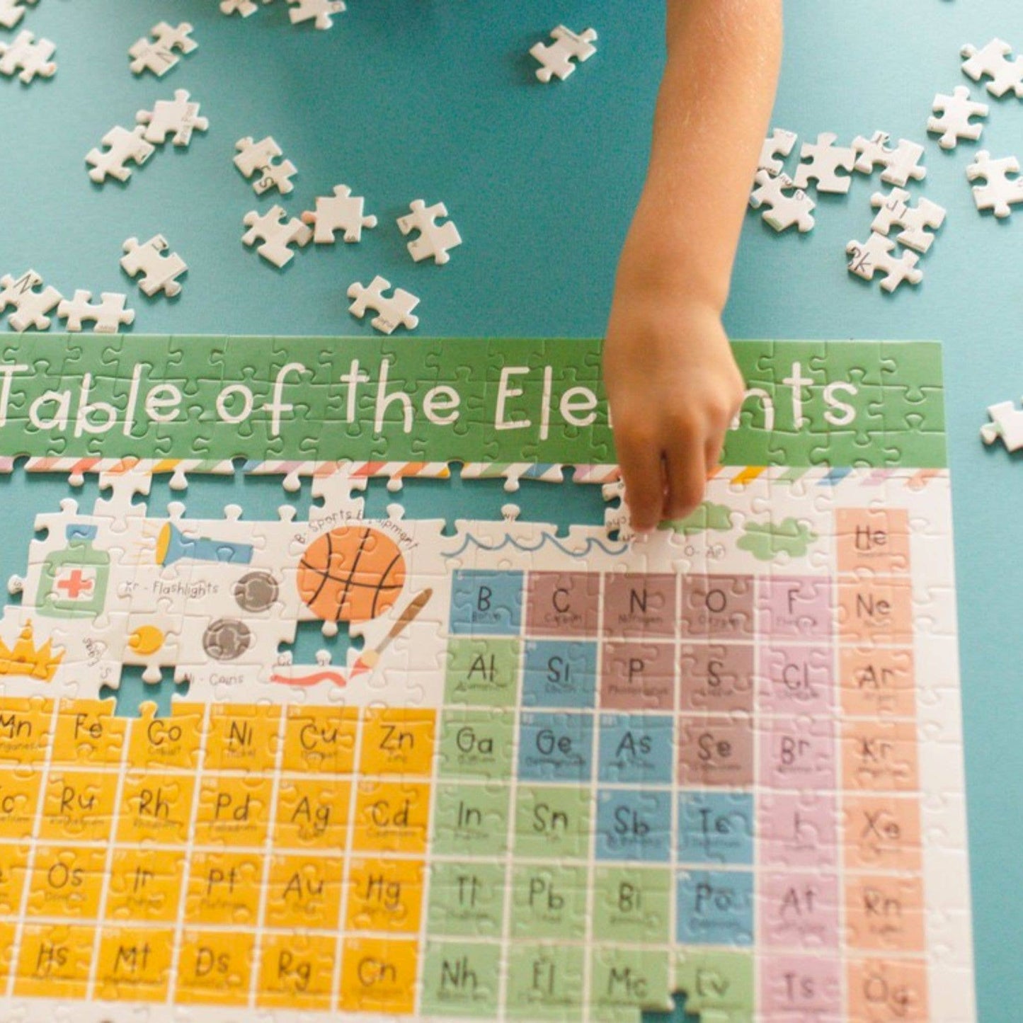 Periodic Table - 500 Piece Educational Jigsaw Puzzle