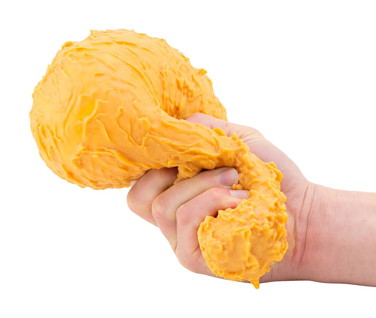 Jumbo Doh Filled Chicken Drumstick - Soft Stress Squishy Ball Funny