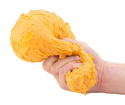 Jumbo Doh Filled Chicken Drumstick - Soft Stress Squishy Ball Funny