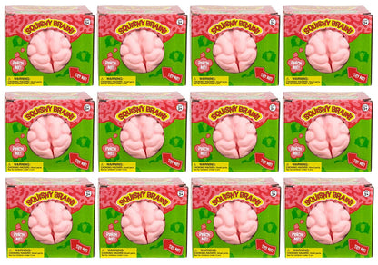 Jumbo Doh Filled Brain - Soft Stress Squishy Ball Funny