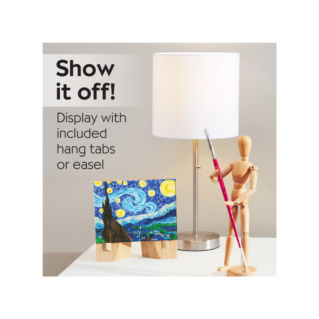 Starry Night Paint by Numbers