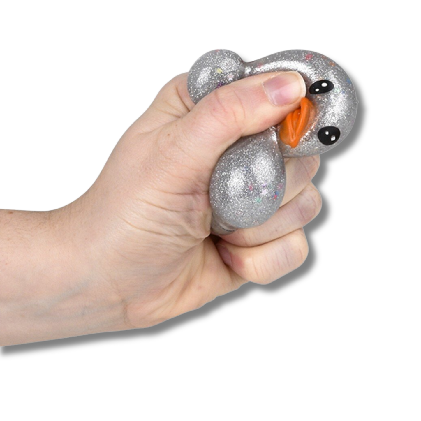 Easter Squish & Sticky Duck Kids Toy- Assorted